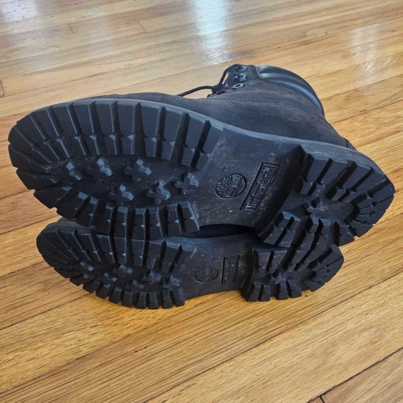 Timberland Waterproof Boots Linden 6 Inch Black Women’s Size 7.5 - Picture 6 of 10